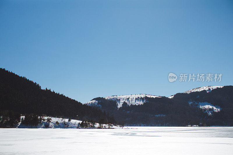 Gölcük Natural Park and lakeside hotel in Bolu, Turkey